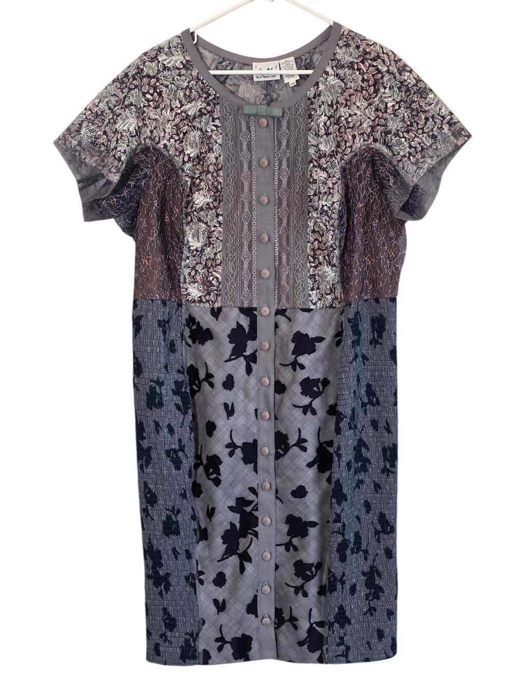 Anthropologie Beguile Byron Lars Belleza Lace Sheath Dress 18W Volup